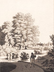 jardim de Nordfeldt de J.F. Clemens