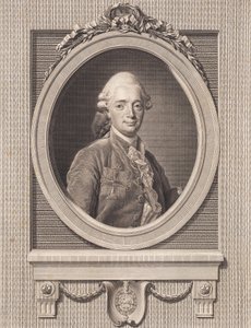 Retrato do enviado Otto Blome de J.F. Clemens