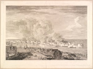 A Batalha de Reden em 2 de abril de 1801