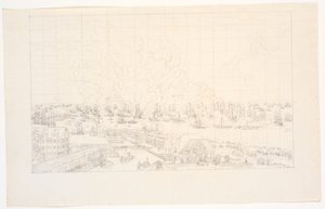 A Batalha de Reden 2 de abril de 1801 de J.F. Clemens