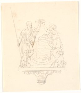 Silêncio e fidelidade coroam o brasão de Schleswig de J.F. Clemens