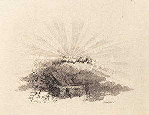 Título vinheta para C. Bastholm: "Discursos Espirituais", 1779 de J.F. Clemens