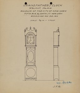 relógio do avô de J.F. Rust