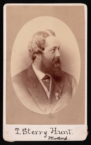 Retrato de Thomas Sterry Hunt 1826-1892, antes de 1892. de JG Parks