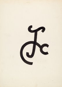 Marca de gado, c. 1936. de J.Henry Marley