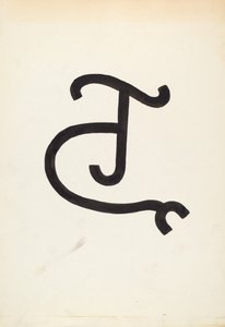 Marca de gado, c. 1936.