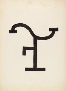 Marca de gado, c. 1936.