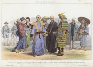 Mongol Race, japonês (gravura colorida)