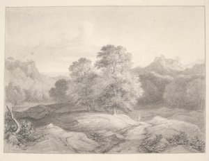 Paisagem da vizinhança de Roma
