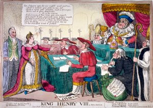 "Rei Henrique VIII, acto II, cena iv", c1820.                                               