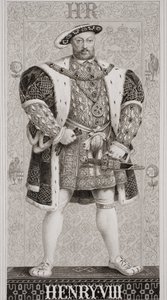 Henrique VIII (1491-1547) de "Ilustrações da História Escocesa e Inglesa", Volume I