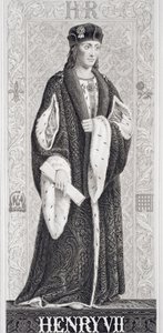 Henry VII (1457-1509) de "Ilustrações da História Escocesa e Inglesa" I