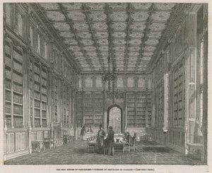 As novas Casas do Parlamento - a Biblioteca da Câmara dos Comuns de J.L. Williams