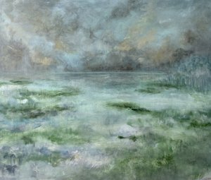 Verdes do Pântano Ennevoado de JMF FINE ART