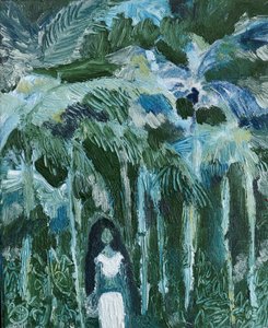 Mulher da Floresta Tropical de JMF FINE ART