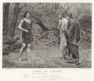 Timon de Atenas, Timon de Atenas, Ato V, Cena I