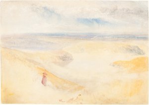 Um Rio Yorkshire, c. 1827. de Joseph Mallord William Turner