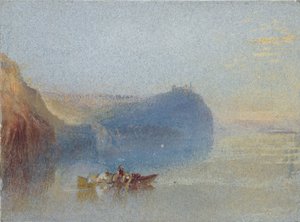 Cena do Loire, c1826-1830 de Joseph Mallord William Turner