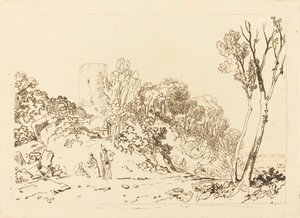 Winchelsea, Sussex, publicado em 1812. de Joseph Mallord William Turner