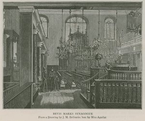 Bevis Marks Synagogue de J.M. Belisario