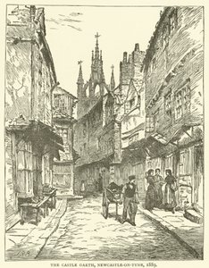 O Castelo Garth, Newcastle-on-Tyne de J.R. Brown