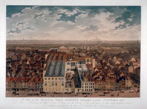 The Genuine Beer Brewery, Golden Lane, Londres, 1807 de JS Barth