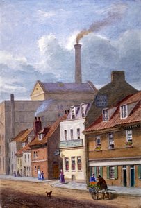 The White Hart Inn, High Street, Shadwell, Londres, c1865