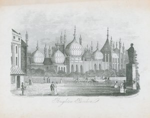 Vista geral do pavilhão de Brighton de J.T. Wood