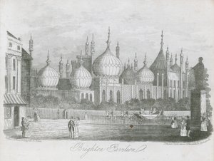 Vista geral do pavilhão de Brighton de J.T. Wood