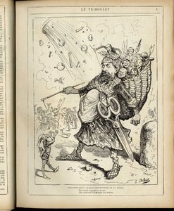 Ilustração de J. Blass" (1847-1892) em Le Triboulet de J. (1847 1892) Blass