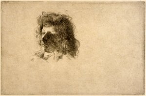 Uma cabeça de J. Alden Weir