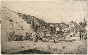 Porto - Ilha de Man de J. Alden Weir