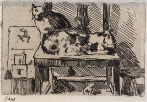 Gatos Manx--Isle of Man de J. Alden Weir