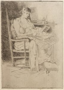 Mãe e filho n.º 2 de J. Alden Weir