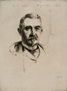 Retrato do Coronel H.C. Weir (Agricola) de J. Alden Weir