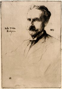 Retrato do Dr. Robert F. Weir de J. Alden Weir