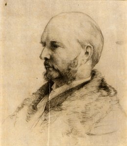 Retrato de Robert Hoe de J. Alden Weir