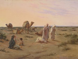 Orando no deserto de J. Alsina