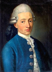 Retrato de um jovem Wolfgang Amadeus Mozart, 1772