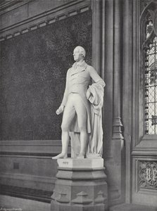 Estátua de pitt de J. Benjamin Stone