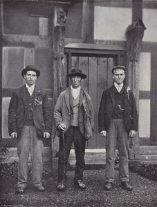 Stratford-on-Avon Mop, em pé para contratar de J. Benjamin Stone