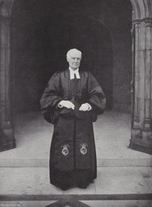 O Capelão da Câmara dos Comuns, Arcebispo Wilberforce (foto a p/b)