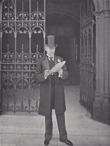 O certo Hon. Joseph Chamberlain de J. Benjamin Stone