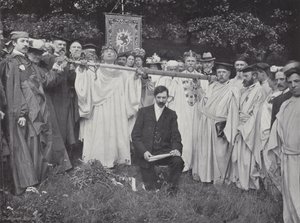 O Eisteddfod galês, é paz de J. Benjamin Stone