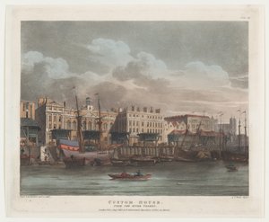 Custom House, 1 de agosto de 1808., 1 de agosto de 1808. de J. Bluck