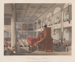 Sociedade Filantrópica, The Chapel, 1º de abril de 1809., 1º de abril de 1809. de J. Bluck