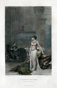 Cleópatra e César Antônio e Cleópatra, século XIX