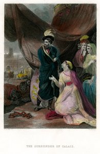 A rendição de Calais, século XIX