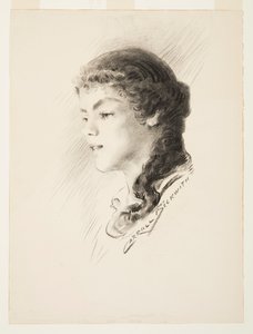 Retrato, possivelmente Elizabeth Vail