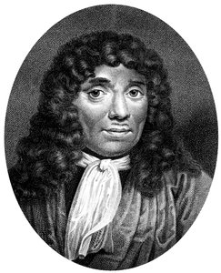 Antoni van Leeuwenhoek, pioneiro holandês da microscopia, 1813.